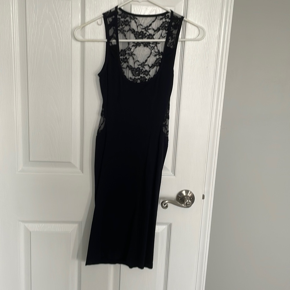 Bebe lace dress